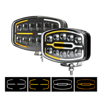 Faro de camión de 50W, luces Led Para Camion, foco de camión, Faro de punto Led, Led blanco, ámbar, Drl apto para Scania Volvo DAF MAN