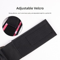 Support de cheville professionnel pour fitness en intérieur avec anneau double en D pour entraînement de la force des hanches et anneau de pied à double support de cheville