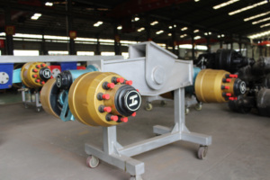 <span class=keywords><strong>Remorque</strong></span> à suspension <span class=keywords><strong>rigide</strong></span> à 3 essieux LUEN 100 tonnes, suspension cantilever Argo Bogie à vendre - Product Image 6