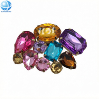 Fournisseur d'usine : Clips de chaussures en strass, décorations supérieures pour chaussures, boucles en cristal multicolores pour robes de soirée et fêtes
