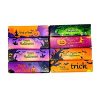 Jouet Squishy en PU en forme de beurre pour Halloween, à remontée lente, anti-stress, doux, jouets de décompression, cadeaux pour la fête d'Halloween