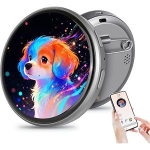 Pin Electrónico Personalizado de Anime con IA, Pantalla Táctil HD de 1.85 Pulgadas, Transmisión Inalámbrica de Fotos GIF por Bluetooth, Colgante Portátil - Product Image 1