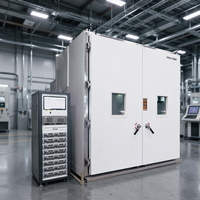 Cámara de Prueba de Humedad y Congelación Profesional con Control PLC de 6 Módulos, Fabricada en Acero Inoxidable SUS304, para Pruebas de Paneles Solares Fotovoltaicos Según la Norma IEC