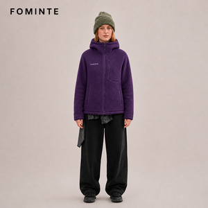 Veste polaire pour <span class=keywords><strong>femme</strong></span>, chaude pour l'hiver, doublée en sherpa, à capuche, épaisse et lourde, style Teddy <span class=keywords><strong>Bear</strong></span>, vêtement d'extérieur pour femmes - Product Image 4