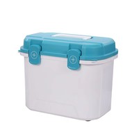 Panier de pêche isotherme portable et étanche en PP rotomoulé 10QT, personnalisé, moderne, pour le transport de sang, vétérinaire, réutilisable et anti-fuite