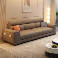 Canapé Modulaire Luxueux 2025 Crème Française pour Petit Salon Moderne Simple Droit Double ou Triple Siège