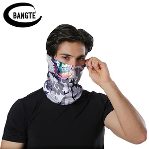 Custom Print Logo Seamless Tubular Multifunctional Stretchy Bandana Headbands By Bandana Manufacturers