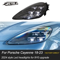 [1979LL] alta calidad 2018 2019 2021 2023 9Y0.1 Actualización de faros delanteros a 2024 faros Led de estilo de matriz para Porsche Cayenne 9Y0 9YA