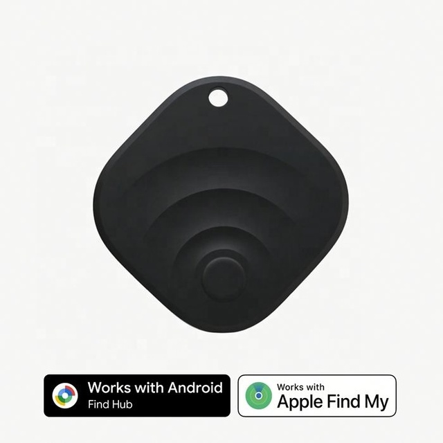 Find My for UWB Tracker Silicone Rubber Rechargeable Wireless Charging Anti-Loss Driving Licence Card Holder for IOS Lighting