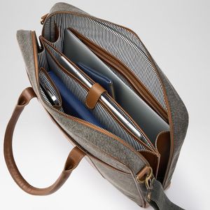 Bolsa de <span class=keywords><strong>Viaje</strong></span> de Fin de Semana 2025 para <span class=keywords><strong>Hombre</strong></span>, Moderna, de Gran Capacidad, Portátil, Cruzada, con Cierre de Cremallera Suave, de Lona y Cuero, Maletín - Product Image 6