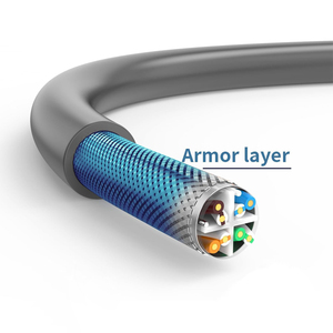 V3 Gen3สายเคเบิล Starlink สำหรับชุดมาตรฐาน Starlink สายเคเบิลอีเทอร์เน็ตกันน้ำสีเทา - Product Image 6