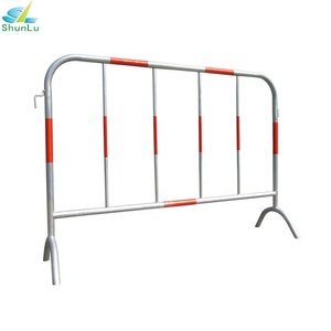 Barrière de circulation temporaire en métal galvanisé pour le contrôle des foules - Product Image 4