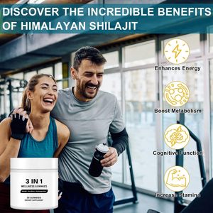 OEM/ODM 3-in-1 Wellness Sea <strong>Moss</strong> Shilajit Ashwagandha Gummies for Adults Immune Support &amp; Energy 30-count Gummy Candy - Product Image 5