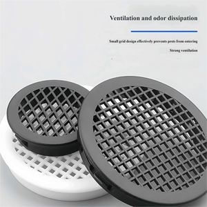 Copertura per Foro di Ventilazione in Plastica PP, Rete Traspirante Antipolvere Impermeabile Ecologica per Dissipazione del Calore, Tappo per Foro di Ventilazione per <span class=keywords><strong>Mobili</strong></span> e Armadi - Product Image 3