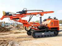Foreuse hydraulique DTH sur chenilles à moteur diesel, directement de l'usine |   Machine de forage intégrée à haute productivité pour l'exploitation minière
