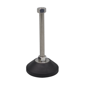 Trung Quốc Các Nhà Sản Xuất M12x80-80F Nylon Cơ Sở Lớn Trượt Có Thể Điều Chỉnh San Lấp Mặt Bằng Chân Cao Su San Lấp Mặt Bằng Chân Cho Nhôm Hồ Sơ #7840 - Product Image 5