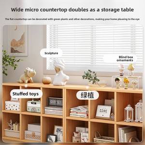 Per la casa pratico scaffale per bambini bianco creativo mini angolo libreria in legno arredamento e giocattolo per bambini - Product Image 3