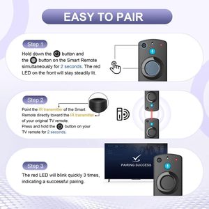 Télécommande vocale de remplacement pour Fire <span class=keywords><strong>TV</strong></span> Cube/Stick compatible avec <span class=keywords><strong>4K</strong></span> Max/<span class=keywords><strong>4K</strong></span> (1ère/2ème génération) (2ème/3ème génération)/Lite/HD - Product Image 3