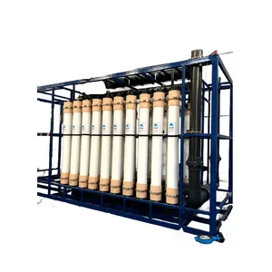 China hizo precio de fábrica sistema de purificación de agua equipo de ultrafiltración de membrana para la venta