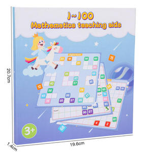 Venta al por mayor de tablas de cientos, material didáctico para <span class=keywords><strong>la</strong></span> iluminación digital, ejercicio cognitivo, entrenamiento de pensamiento lógico, material didáctico - Product Image 2