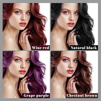Crema de Coloración Capilar Permanente Negra con 100% de Cobertura de Canas CaiGaiBai Z012 para Todo Tipo de Cabello, Precio Económico, Proveedor de Buena Calidad