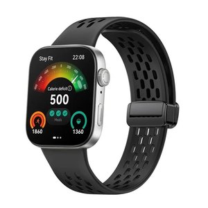 Bracelet de sport à boucle magnétique en silicone pour <span class=keywords><strong>Huawei</strong></span> Watch Fit3 <span class=keywords><strong>Band</strong></span> pour <span class=keywords><strong>Huawei</strong></span> fit 3 Bracelet respirant - Product Image 3
