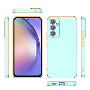 Màu sắc in phim hoạt hình thỏ 6D mạ TPU điện thoại di động Trường hợp mềm linh hoạt Cover quay lại Đối với Samsung A54 A34 A24 A14 F4 M4 trường hợp - Product Image 5