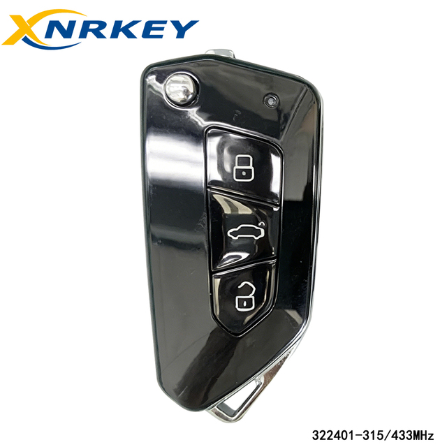 315/433MHz 3 Buttons Fixed Code Gate Remote Control  Auto Gate Opener Face to Face Remote Control Universal Key 322401