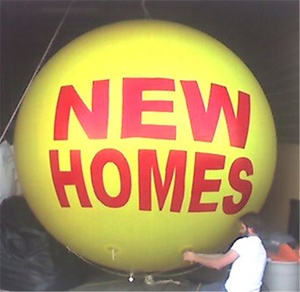 <span class=keywords><strong>Ballon</strong></span> <span class=keywords><strong>gonflable</strong></span> à l'hélium avec inscription personnalisée, <span class=keywords><strong>ballon</strong></span> sphérique géant pour la publicité K7053 - Product Image 2