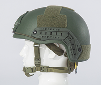 Casque tactique pour sports de plein air, matériau ABS haute résistance anti-collision pour le terrain CS, équipement de défense personnel