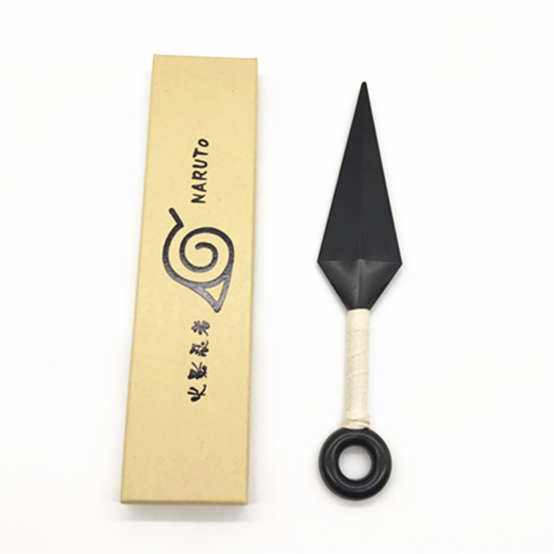 Горячая Распродажа 26 см Abs пластик Kunai реквизит большой размер аниме Kunai Shuriken косплей реквизит Ювелирные наборы с упаковкой