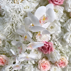 Panel de flores artificiales ampliamente utilizado como fondo para bodas, fiestas, celebraciones y decoración de eventos. - Product Image 6