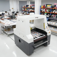 Plataforma Automática de Rodillos para Película DTF, Etiquetadora CNC, Cortadora Láser de Cama Plana 900*700mm Tipo Pórtico con Refrigeración por Agua