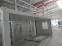 Maison préfabriquée modulaire extensible en métal Kingland de 20 pieds, 30 pieds, 40 pieds, Shandong, pour hôtels, conteneur de stockage