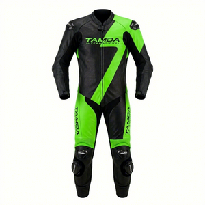 Combinaison en cuir pour course de moto professionnelle |   Combinaison de course unisexe pour adultes, respirante et imperméable, été/hiver - Product Image 6