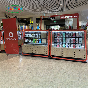 Kiosque mobile d'<span class=keywords><strong>extérieur</strong></span> avec cadre en fer <span class=keywords><strong>Vitrine</strong></span> pour téléphone portable Boutique de téléphonie mobile <span class=keywords><strong>Vitrine</strong></span> d'intérieur pour kiosque d'accessoires pour téléphone - Product Image 6