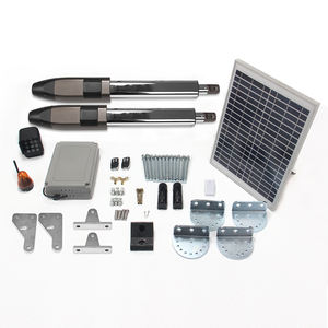 Abridor automático de puerta con brazos dobles y paneles solares, nuevo - Product Image 1