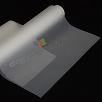 Jual Langsung Pabrik Harga Terbaik Merek Deshiwei Ukuran A4 A3 Ukuran Roll Film PET Transfer Panas Dua Sisi Aplikasi Tekstil Laris