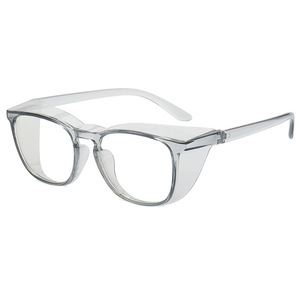 Montures de lunettes rectangulaires unisexes, monture intégrale, verres en PC, protection anti-lumière bleue, verres plats - Product Image 2