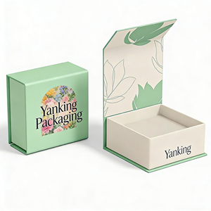 Recyclable <strong>Custom</strong> <strong>Logo</strong> Cardboard Package <strong>Box</strong> Hard Rigid Magnet Paper <strong>Box</strong> Luxury Magnetic Gift <strong>Box</strong> <strong>With</strong> Magnetic Lid - Product Image 1