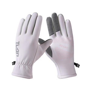<span class=keywords><strong>Gants</strong></span> de sport pour femmes pour activités de plein air, légers, imperméables, doublés de polaire, compatibles avec les écrans tactiles, paume antidérapante, poignet en tricot élastique - Product Image 6