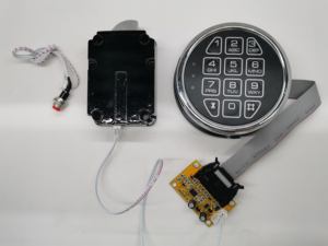 Serrure à combinaison électronique antivol durable pour le coffre-fort <span class=keywords><strong>de</strong></span> porte <span class=keywords><strong>de</strong></span> <span class=keywords><strong>maison</strong></span> avec déverrouillage par mot <span class=keywords><strong>de</strong></span> passe - Product Image 3