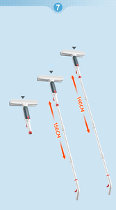 Sunshine-Kit <span class=keywords><strong>de</strong></span> escurridor <span class=keywords><strong>de</strong></span> vidrio <span class=keywords><strong>extensible</strong></span> 3 en 1, herramienta <span class=keywords><strong>de</strong></span> limpieza <span class=keywords><strong>de</strong></span> ventanas, mango <span class=keywords><strong>de</strong></span> plástico para ventanas <span class=keywords><strong>de</strong></span> coches con <span class=keywords><strong>goma</strong></span> - Product Image 5