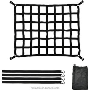 후크 용량이있는 픽업 트럭 침대 용 PVC 타포린 커버 트럭화물 그물 헤비 듀티 - Product Image 1