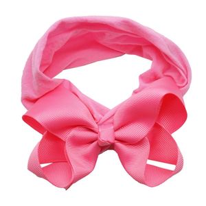 Minot European and American 4 Inch Children's Polyester Bow Hair Band <b>Bubble</b> Flower Headband L-2265 for Party & <b>Wedding</b> - Product Image 4