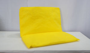 Hazmat ready SABER Chemical Absorbent <b>Small</b> <b>Pillow</b> 410 yellow chemical safe cleanup pads for warehouse and production line - Product Image 2