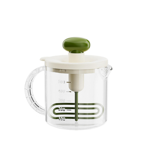 Frullino Manuale Multifunzione e Sbattitore per Crema con Bicchiere di Miscelazione Grande per Mescolare e Sbattere le Uova - Product Image 5
