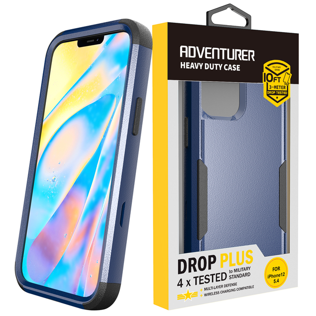 Adventurer 3 in 1 Heavy Duty Phone Case for  iPhone 7 8 15 Plus Retail Package Included Anti-Fall Bumper Durable PC Cheap Case