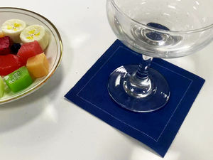 Posavasos cuadrados de algodón puro de estilo moderno al por mayor, accesorios de escritorio fáciles de limpiar - Product Image 4