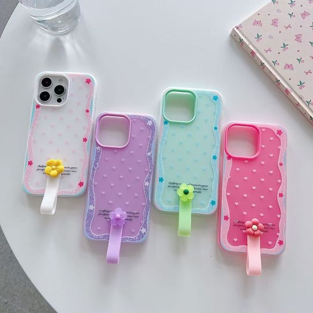 Watermelon Printing Wave Edge TPU Stand Phone Case for iPhone Invisible Mobile Phone Case with Camera Protector Animal Design